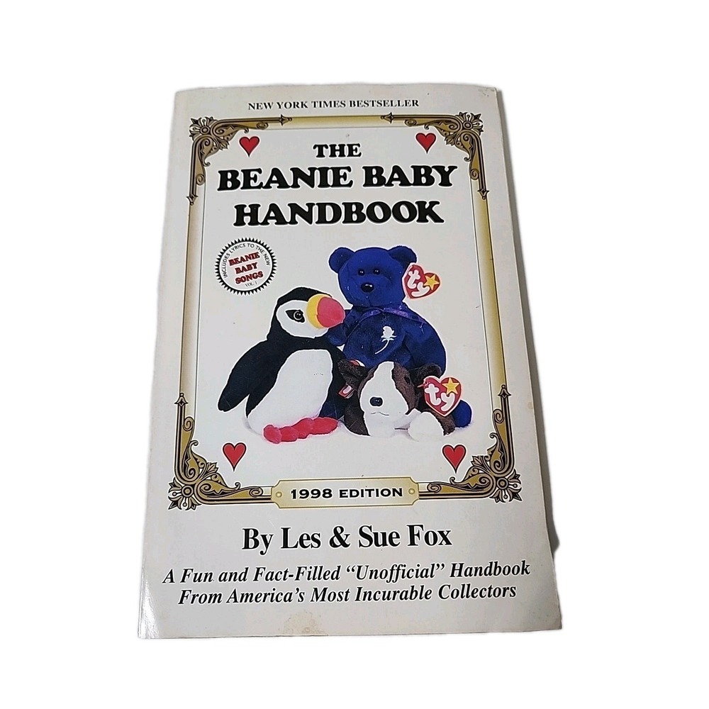VTG The Beanie Baby Handbook 1998 Edition By Les & Sue Fox Used